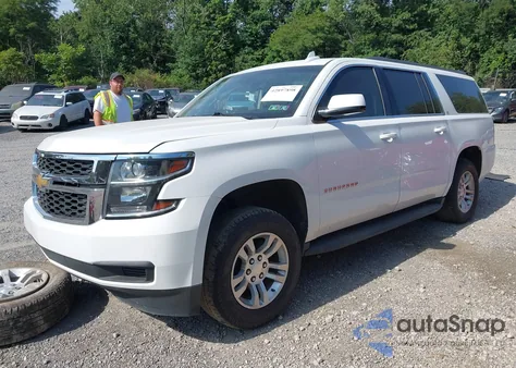 2019 Chevrolet Suburban Lt из США, поврежденный, VIN 1GNSKHKC0KR118046